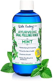 Dale Audrey | Oil Pulling Ayurvedic Mouthwash | Natural Mint Oral Health Rinse