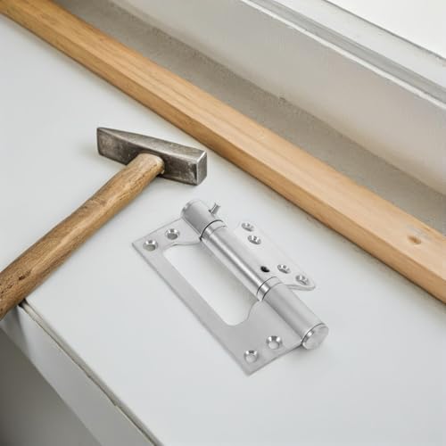 Bisagra cierrapuertas de acero inoxidable para puertas de madera interiores 7