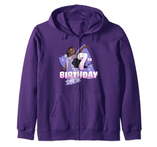 Sweat à capuche Disney Encanto Isabela 7 ans veste chaude facile à enfiler