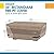 Duck Covers Elegant Waterproof 54 Inch Rectangle Fire Pit Cover, Outdoor Firepit Cover