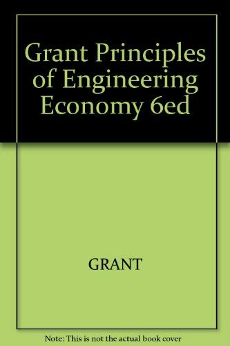 Principles of Engineering Economy 0471066656 Book Cover