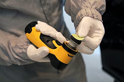 Mirka AROS-B 150NV / Akku Schleifblüten Exzenter-Schleifer Schleifmaschine für Ø 32mm Schleifpapier Schleifblüten / 10.8V / inkl. 2.5Ah Akku / 5.0mm Hub / 8991150312 – Bild 6