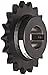 Martin Roller Chain Sprocket, Bored-to-Size, Type B Hub, Single Strand, 100 Chain Size, 1.25" Pitch, 18 Teeth, 2.438" Bore Dia., 7.839" OD, 4.5" Hub Dia., 0.692" Width