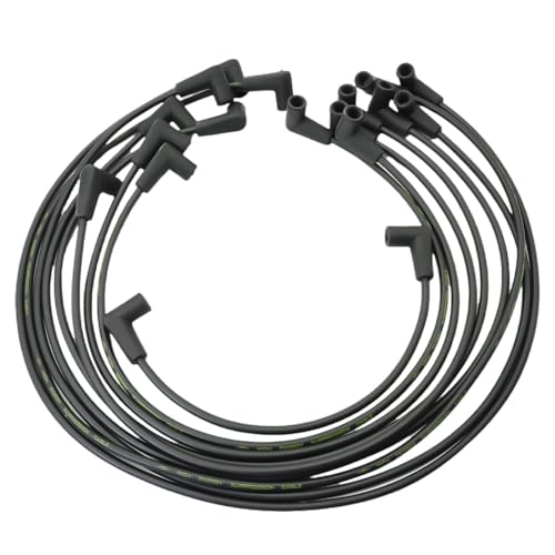 Image of 8 Iridium Spark Plugs 9 Spark Plug Wires Kit