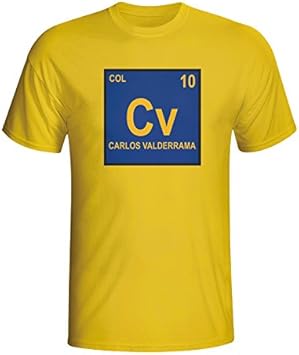 carlos valderrama t shirt