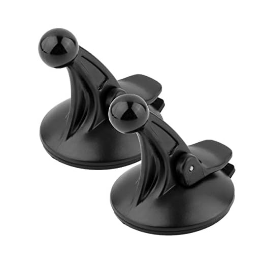 StyleZ 2Pcs GPS Windshield Mount Holder for Garmin Nuvi Suction Cup Car Windscreen