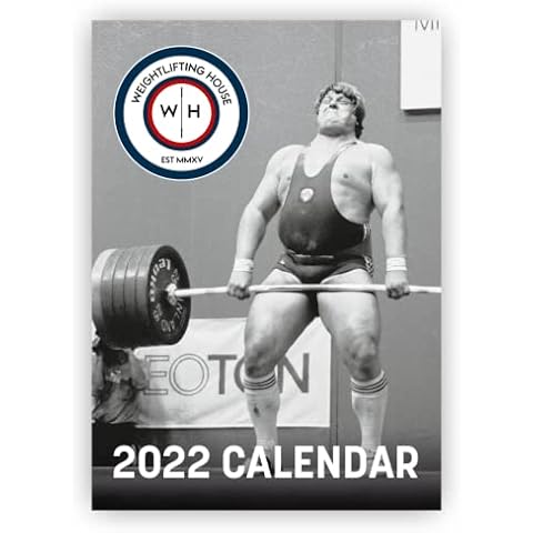 Weightlifting House Calendar 2022 Cover