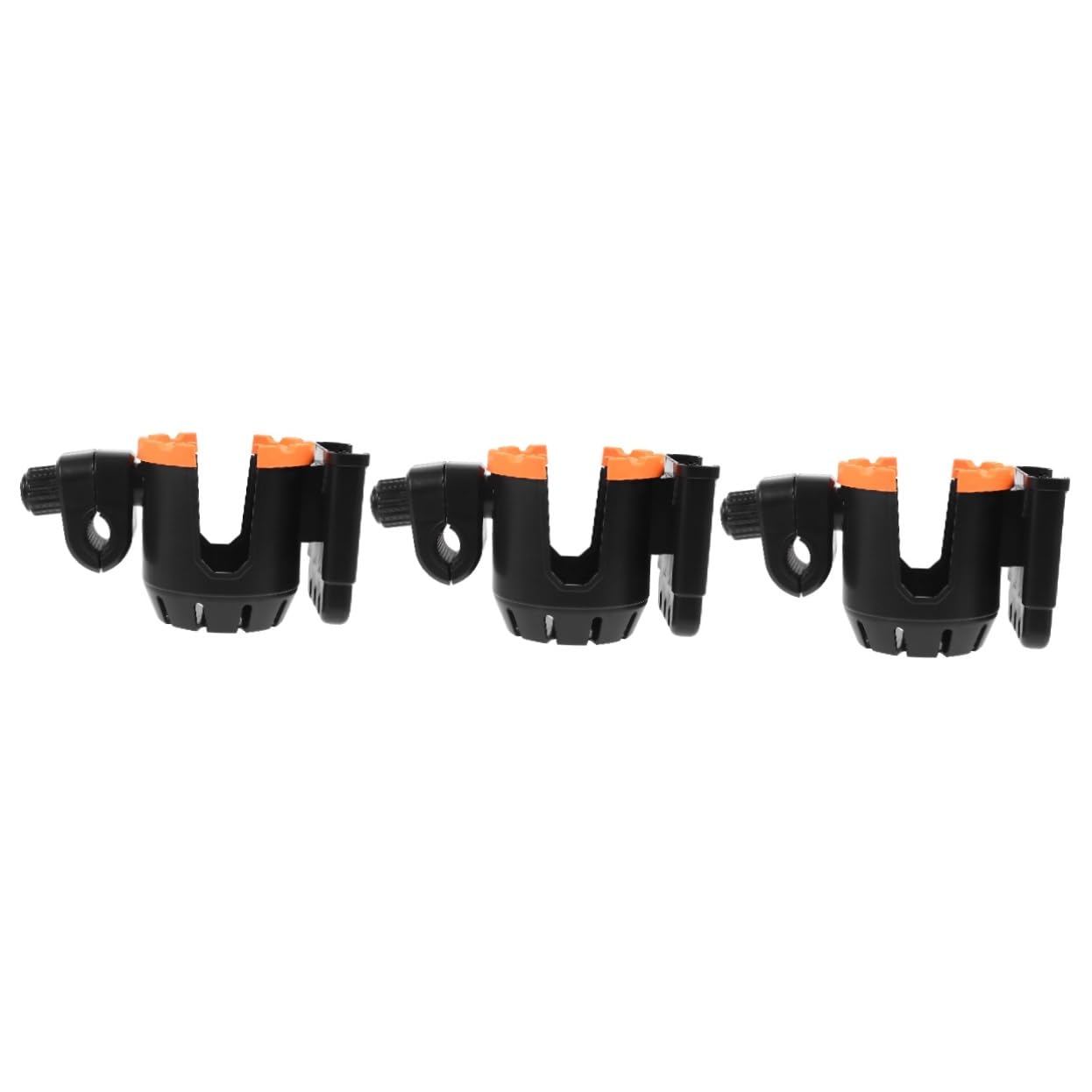 3 Pièces Porte-Tasse en Titulaire Porte-gobelets Guidon Marcheur Tasse de vélo Porte-Bouteilles de Lait Amovible Rack de Tasse Caoutchouc