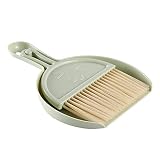 chifans Mini Kehrblech und Besen Set,Tischbesen für Küche und Esstisch,Handfeger Schaufel Kehrset für Office,Home,Desktop-Reinigungsbürsten-Wischerschaben