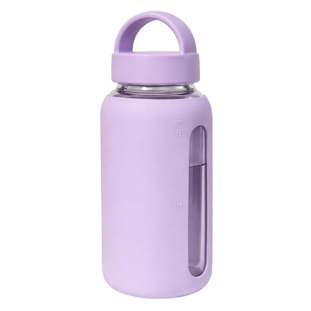 FunBlast Glass Water Bottle - 800ml, Leak-Proof -10