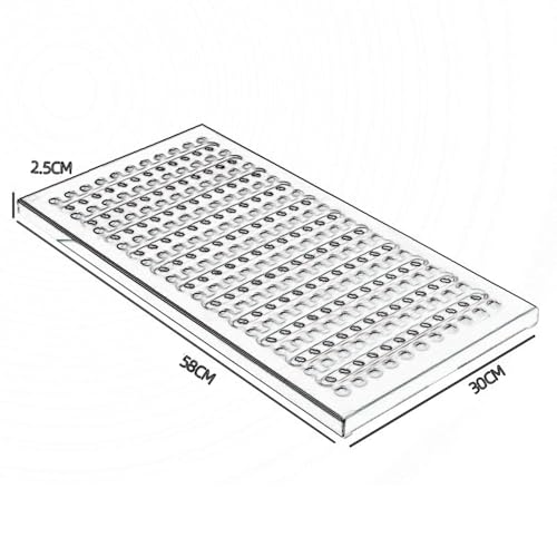 Grille de vidange canal de drainage extérieur en inox 304