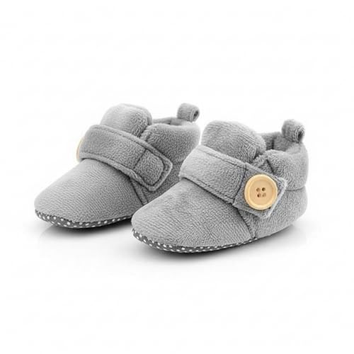 Image of Newborn Baby Booties | Soft & Breathable Cotton Footwear for Baby Boys & Girls | Skin-Friendly, Comfortable Booties for 3-12 Months