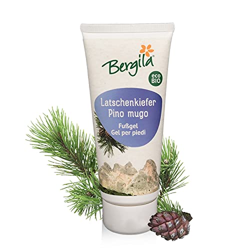 Gel pour les pieds fatigués à l'huile de pin de montagne pour calmer la lourdeur