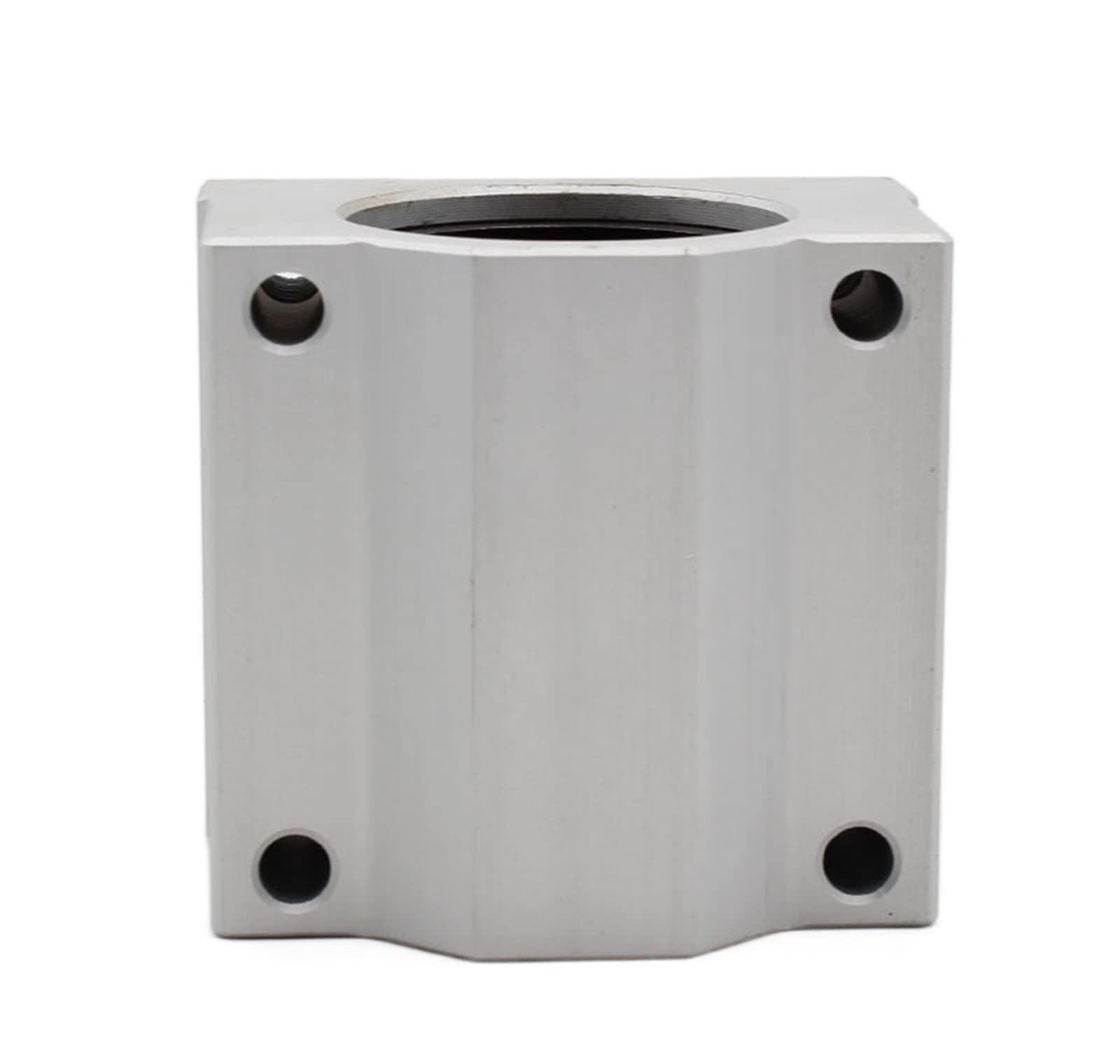 Roulement à rotule sphérique Lot de 4 blocs coulissants à roulement, bagues de mouvement linéaire SC8UU SC10UU SCS12UU SCS16UU SCS20UU, arbre linéaire, pièces d'imprimante 3D CNC(SCS20UU)