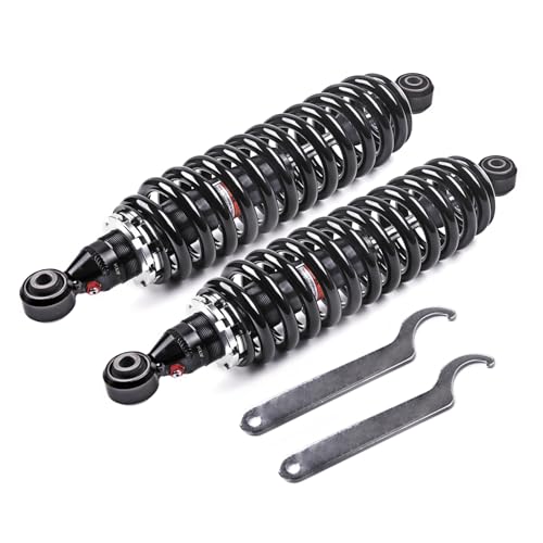 KLV Rear Left Right Shocks Set Compatible with 2017 2018 2019 2020 2021 2022 2023 Kawasaki UTV Mule PRO-DX BR LE (KAF820) 5014-0441 45014-0537 2 pcs Rear Shock