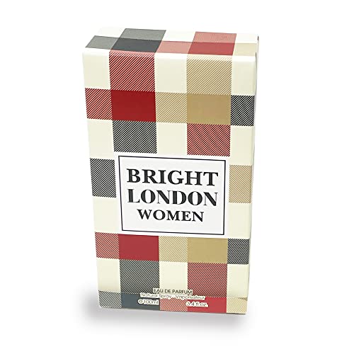 Meta-Bosem Bright London Women, Eau De Parfum Natural Spray Fragrance For Women - Sweet Blossom Notes - Luxury Fresh Scent - Great Holiday Gift - For All Day Use - A Classic Bottle, 3.4 Fluid Ounce/100Ml #TOP4