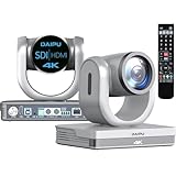 DAIPU PTZ Camera 4K 20X Optical Zoom Conference Room Camera HDMI USB3.0 SDI LAN PoE 1/2.8'...