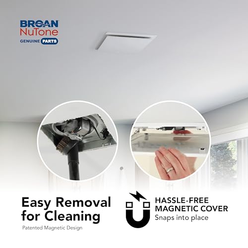 Image of Broan-NuTone RCM700 Magnetic Universal CleanCover Bath Fan Replacement Magnetic Grille