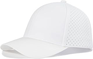 Men Laser Mesh Ball Cap Snapback Baseball Cap