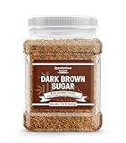 Unpretentious Dark Brown Sugar, Great for Baking, Rich Caramel Flavor, Sweetener (1.8 Pound)