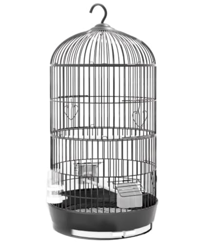 BOGAZY Runder Vogelkäfig mit Haken