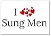 Mundus Souvenirs - Amo Sung Men, Imán para Nevera (diseño 2)