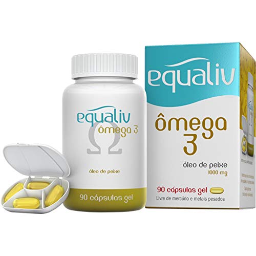 Equaliv Ômega 3, 1000mg, 90 Cápsulas - Equaliv