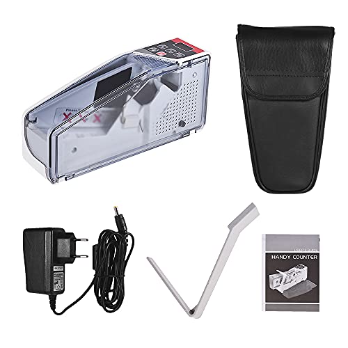 Tomshin Portátil mini contador de dinheiro acessível em todo o mundo bill dinheiro nota moeda máquin