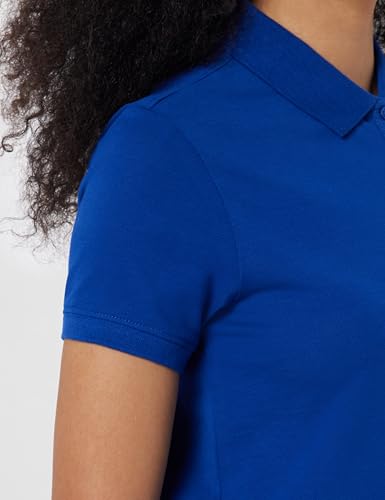 Image of U.S. Polo ASSN. Women Cotton Solid Regular Fit Polo Shirt