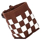 Abaodam Fahrradkorb Vorne Filz Abnehmbar Stabiler Kinderbike Korb mit Großer Kapazität und Rostfreiem Material für Lenkerbefestigung Geeignet