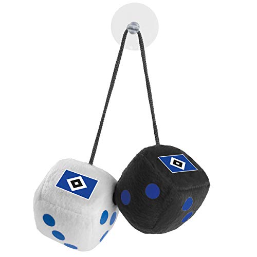 Hamburger SV HSV Autowürfel Autozubehör Dekoration, je 4x4 cm