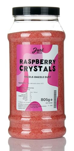 Image of Just Treats Raspberry Crystals Gift Jar
