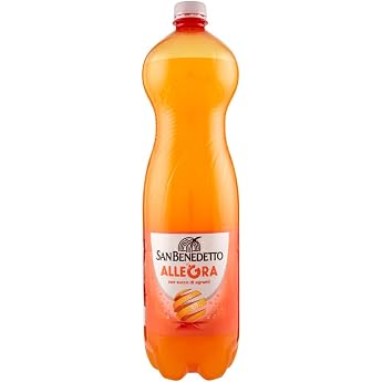 Allegra Aranciata Bevanda Orange Orange Lemonade PET Bottle 12 x 1.5 L