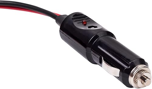 Miniatura 3 de YCIND Enchufe de cigarrillos macho a macho de 12 AWG 30 A, cable de carga con luces LED de 10 pies (10 pies)