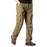 Hilarocky カーゴパンツ メンズパンツ ワイドパンツ ワークパンツ ロング綿 無地 春 秋 冬 ゆったり ビッグシルエット カジュアル 大きいサイズ 2XL