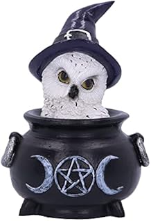Nemesis Now Owl's Brew 10cm, Black