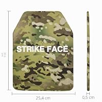 TWINFALCONS NIJ IIIA Panzerplatte Schock Schutz Platte Rüstung, Taktischer Körpereinsatz für Westen, Rucksäcke, Paintball, Airsoft und Militärspiele, 30 x 25/15x20CM 2PCS – Ansicht 2
