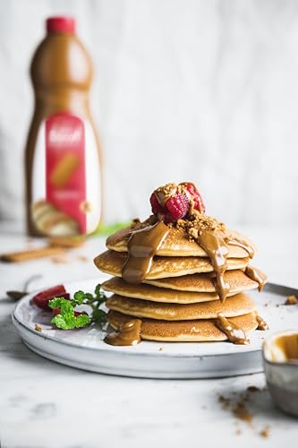 Biscoff Lotus | Topping | Squeezy Bottle | Ice Cream Topper | 1kg | Pack of 1