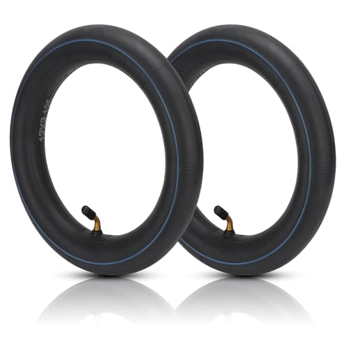 UOCAI 2 Stück 12 Zoll Kinderwagen Schlauch Fahrradschlauch Schlauch 12 Zoll mit Winkelventil 45° Inkl 12 X 2 1/8 Verdickter Kompatibel für Kinderwagen Dreirad Laufrad Fahrrad Kinderrad