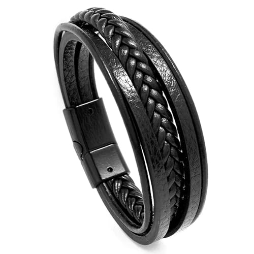 Bracelet homme et femme en cuir tressé une idée cadeau originale pour anniversaire