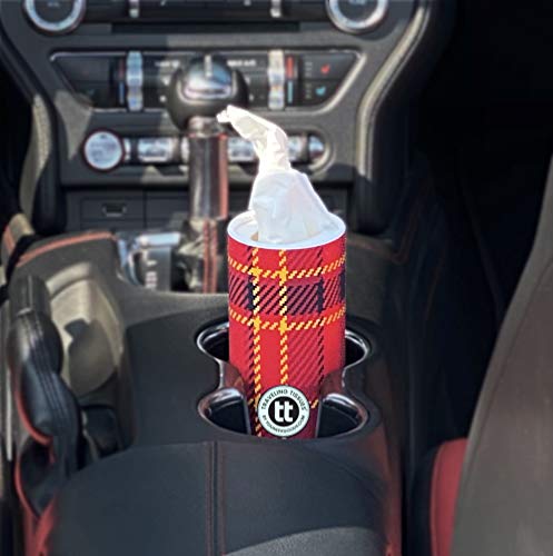 image for YOUNEEK GOODS Traveling Tissues Round Cylinder Box Facial Tissues Tube