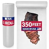 Reli. Butcher Paper Roll, 18 Inch x 350' (4200') | Butcher Paper Roll, Made in USA | For Smoker, Sublimation | White, Food-Grade, Unwaxed