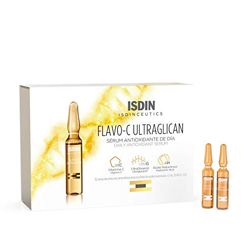 ISDIN Isdinceutics Flavo-C Ultraglican Serum Antioxidante Con Vitamina C Y Proteoglicanos (30...