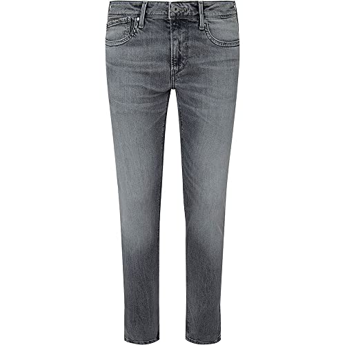 Pepe Jeans Hatch Regular Herren-Jeans, Grau (Denim-ue7), 40W x 34L – Ansicht 4