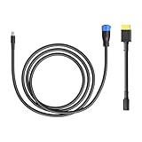 BLUETTI B80航空プラグからXT60 転換ケーブル AC2A/AC70/EB55とB80に接続用 変換ケーブル