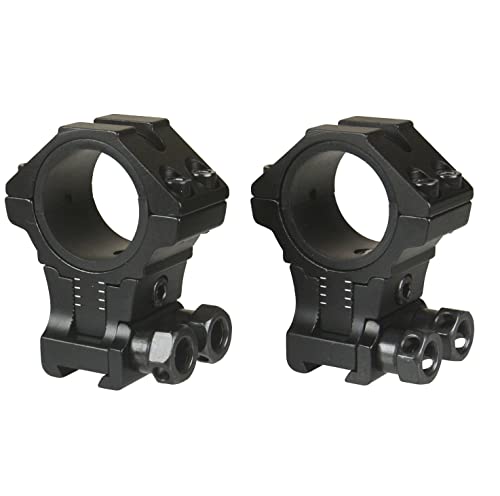 360 Tactical 2 Piece 1 Inch Low Profile Rifle Scope Rings Fits 11Mm Dovetail Rail Optic Rings - 11 Mm 20 Mm Weaver 30 Mm 1" Profile Dovetail Lifter Rings #TOP21