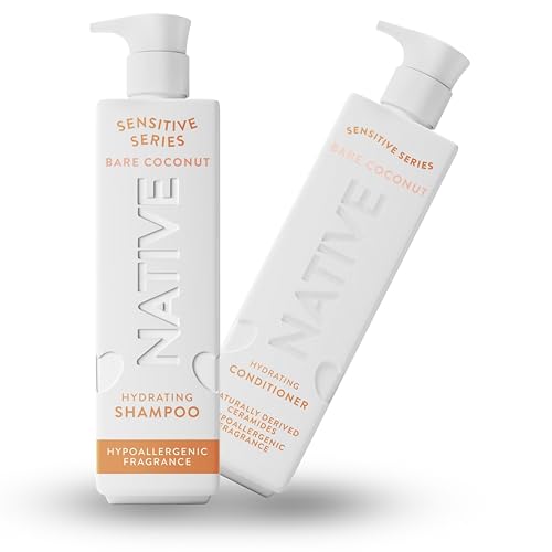 Native Sensitive Series 48H Hydrating Body Lotion - Hypoallergenic - Bare Coconut - 18 fl oz - Pack Of 02