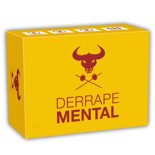 Kampfhummel DERRAPE Mental - Juego de Mesa - Juego de Cartas para Fiestas y...