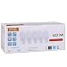 (10 Pack) LED GU24 Twist-in Base A19 Light Bulb, 9W (60W Equivalent), Energy Star, Dimmable, Bi-Pin, 4000K (Neutral White), 800 Lumens, UL Listed.