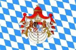 Bayern Flagge Mit Wappen – 90x150 Cm, Wetterfest Für Innen & Außen